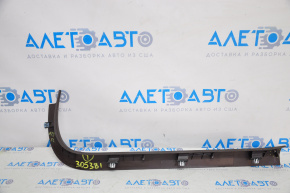 Door sill trim inner front left Cadillac ATS 13-18 brown, broken crepe, scratches