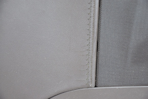 Torpedo front panel without AIRBAG Cadillac ATS 13-19 brown, cracks in leather, scratches
