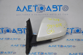 Left side mirror complete Cadillac ATS 13- 13 pins, white GBN, auto-dimming, turn signal, scratch