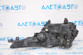 Headlight front left bare Cadillac ATS 13-19 halogen, for polishing