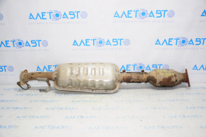 Exhaust line middle part Hyundai Sonata 15-17 1.6T with catalytic converter