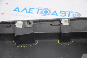 Left threshold Lincoln MKZ 13-20 graphite with seals, broken fastener, dented, missing fragment