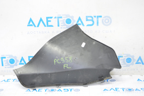 Left windshield wiper grille, plastic, Porsche Cayenne 958 11-15