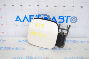 Cadillac ATS 13 fuel filler flap with housing, tear