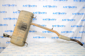 Exhaust line with barrel Cadillac ATS 13- 2.5 catalyst cut off
