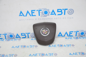 Airbag in steering wheel driver Cadillac ATS 13-14 brown