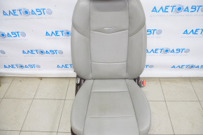 Passenger seat Cadillac ATS 13- with airbag, electric, leather gray