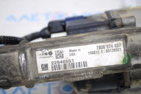 Steering rack Cadillac ATS 13-14 prerest RWD, cracked housing, broken chip