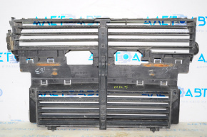 Radiator deflector blinds assembly Ford Fusion mk5 13-16, cracked, broken