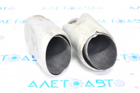 Exhaust pipe tip right Porsche Cayenne 958 11-14 4.8 Turbo dents, scratches