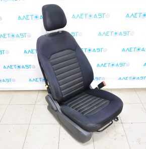 Passenger seat Ford Fusion mk5 13-15 without airbag, mechanical, cloth black