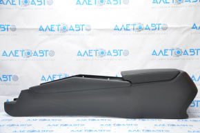 Console central armrest Honda Accord 18-22 black leather, with air duct
