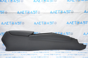 Console central armrest Honda Accord 18-22 black leather, with air duct