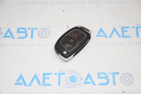 Hyundai Sonata 15-17 4 Button Key Water Damage