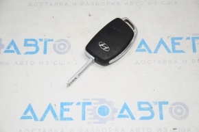 Hyundai Sonata 15-17 4 Button Key Water Damage