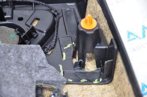 Door trim card rear right Mercedes CLA 14-19 leather black, broken crepe