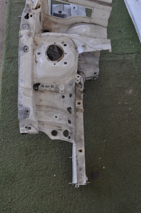 Front right quarter Mercedes CLA 14-19 white