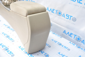 Console central armrest Nissan Altima 13-14 beige cloth, scratches