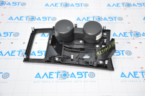 Center console trim with cup holders Nissan Altima 16-18