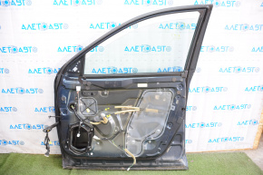 Door bare front right Nissan Pathfinder 13-14 under chrome molding blue RBG, butt