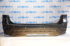 Bare rear bumper Nissan Pathfinder 13-16 pre-restoration for parking sensors blue