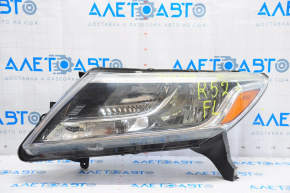 Headlight front left Nissan Pathfinder 13-16 bare pre-rest without fastening
