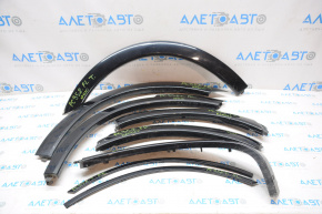 Set of extensions Porsche Cayenne 11-17 8pcs without rear right corner