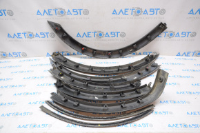 Set of extensions Porsche Cayenne 11-17 8pcs without rear right corner