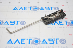 Headlight bracket left Porsche Cayenne 958 11-14 with rod