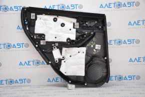 Door trim card rear right Subaru Forester 19-24 SK black with gray insert, broken fastener