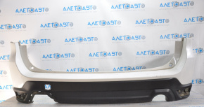 Rear bumper bare Subaru Forester 19-24 SK white
