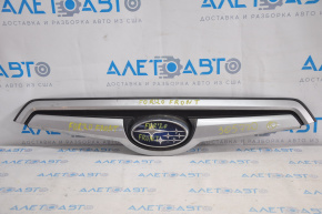 Radiator grill assembly Subaru Forester 19-21 SK upper chrome, scratch, with emblem, poke on emblem