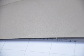 Console central armrest VW Passat b7 12-15 USA beige leather, scratches