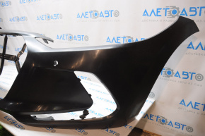 Front bare bumper Hyundai Elantra AD 17-18 pre-restored for hook for parking sensors