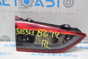 Inner taillight trunk lid left Mazda 6 13-15 usa prerest, broken fastening