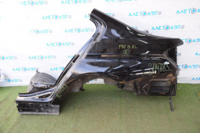 Quarter wing rear left BMW 3 F30 4d 12-18 black