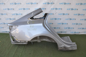Quarter wing rear right Hyundai Sonata 15-19 graphite, butt