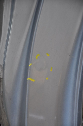 Quarter wing rear right Hyundai Sonata 15-19 graphite, butt