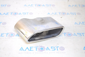 Muffler tip left Mercedes CLA 14-19 chrome