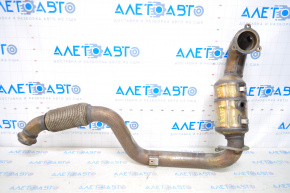 Downpipe with catalytic converter Mercedes CLA 250 14-19