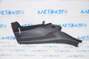 Rear pillar trim right lower Mercedes CLA 14-19 black, scratches