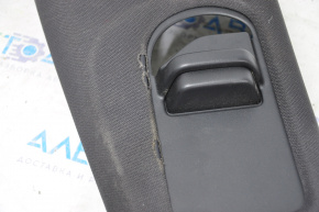 Upper center pillar trim belt left Mercedes CLA 14-19 black, fabric tear, broken fastener