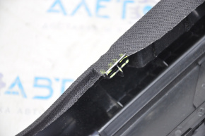 Upper center pillar trim belt left Mercedes CLA 14-19 black, fabric tear, broken fastener