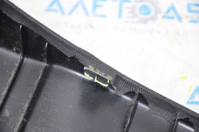 Upper center pillar trim belt left Mercedes CLA 14-19 black, fabric tear, broken fastener