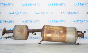 Exhaust line middle part Nissan Pathfinder 13-15 hybrid, dented