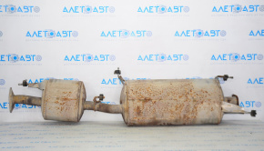 Exhaust line middle part Nissan Pathfinder 13-15 hybrid, dented