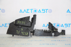 Left radiator deflector Nissan Pathfinder 13-14 hybrid, breakage of the fastener