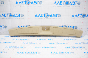 Nissan Pathfinder 13-19 trunk opening trim beige, scratched, worn