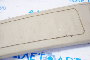 Nissan Pathfinder 13-19 trunk opening trim beige, scratched, worn