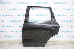 Door bare rear left Porsche Cayenne 958 11-17 black A1, with seal, bumpers